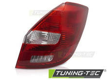 Load image into Gallery viewer, Fanale Posteriore RED WHITE Lato Destro TYC per SKODA FABIA 07-14