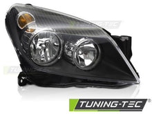 Carica l&#39;immagine nel visualizzatore di Gallery, Fari Anteriori BLACK Lato Destro TYC per OPEL ASTRA H 04-10