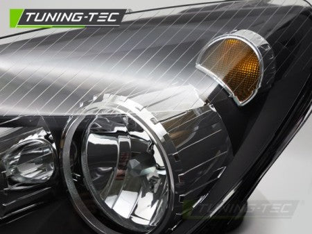 Fari Anteriori BLACK Lato Sinistro TYC per OPEL ASTRA H 04-10