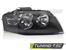 Carica l&#39;immagine nel visualizzatore di Gallery, Fari Anteriori BLACK Lato Destro TYC per AUDI A3 8P 03-08