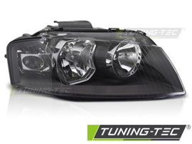Fari Anteriori BLACK Lato Destro TYC per AUDI A3 8P 03-08