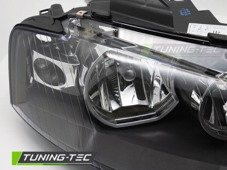 Fari Anteriori BLACK Lato Destro TYC per AUDI A3 8P 03-08