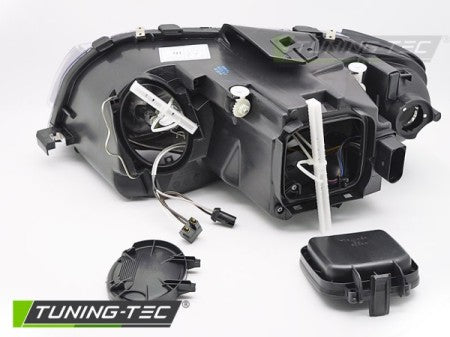 Fari Anteriori BLACK Lato Destro TYC per AUDI A3 8P 03-08
