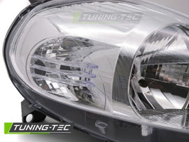 Fari Anteriori CHROME Lato Destro TYC per FIAT GRANDE PUNTO 05-08