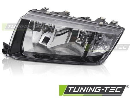 Fari Anteriori BLACK Lato Sinistro TYC per SKODA FABIA 00-07