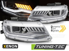 Fari Anteriori CHEVROLET CAMARO 16-18 HID Sequenziali CHROME