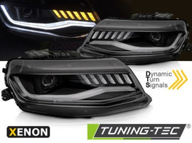 Fari Anteriori CHEVROLET CAMARO 16-18 HID Sequenziali BLACK