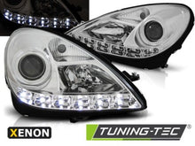 Carica l&#39;immagine nel visualizzatore di Gallery, Fari Anteriori XENON DAYLIGHT CHROME per MERCEDES R171 SLK 04-11