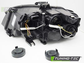 Fari Anteriori BLACK Lato Destro TYC per AUDI A4 B8 08-11