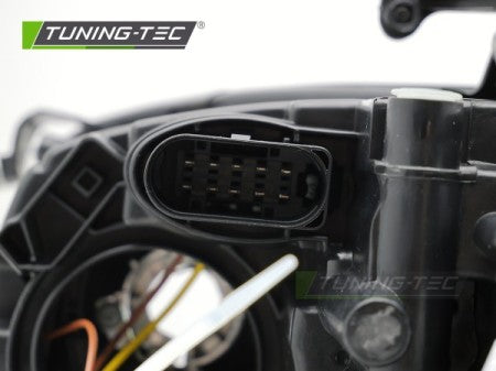 Fari Anteriori BLACK Lato Sinistro TYC per AUDI A4 B8 08-11