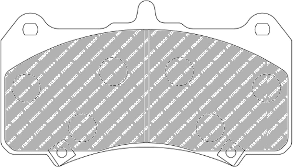 Pastiglie freni Ferodo DS2500 per pinze AP Racing