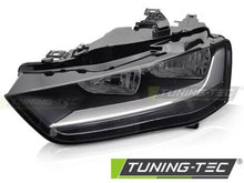 Carica l&#39;immagine nel visualizzatore di Gallery, Fari Anteriori BLACK Lato Sinistro TYC per AUDI A4 B8 12-15