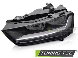 Fari Anteriori BLACK Lato Sinistro TYC per AUDI A4 B8 12-15