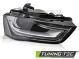 Fari Anteriori XENON BLACK Lato Destro TYC per AUDI A4 B8 12-15