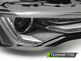 Fari Anteriori Neri Xenon per Audi A5 (8T Facelift) 2011-2012