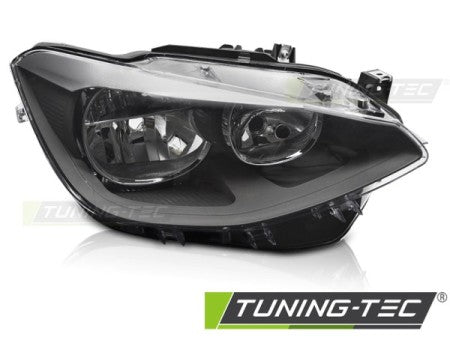Fari Anteriori BLACK Lato Destro TYC per BMW Serie 1 F20 F21 11-14