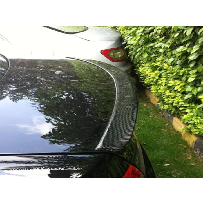 CarbonWorks Spoiler posteriore AMG Style in carbonio per Mercedes-Benz Classe C W204 2007-2014 - foto 4