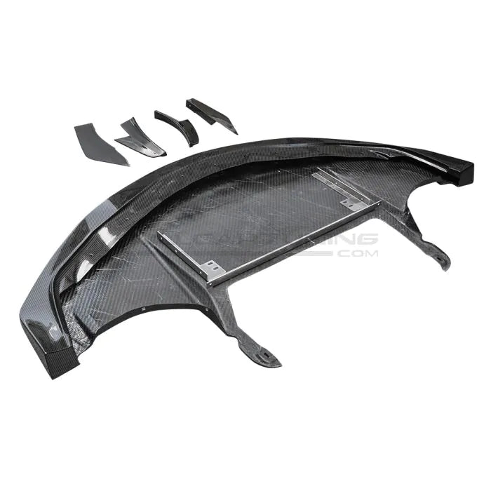 CarbonWorks Splitter paraurti anteriori in carbonio per Toyota Supra A90 dal 2019 - foto 11