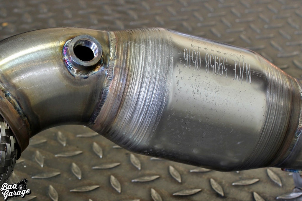 Downpipe BAQ Exhaust Volkswagen Golf VII GTI / Passat B8 / Arteon 1.8 2.0 TSI trazione anteriore (2013-2018) – foto 6