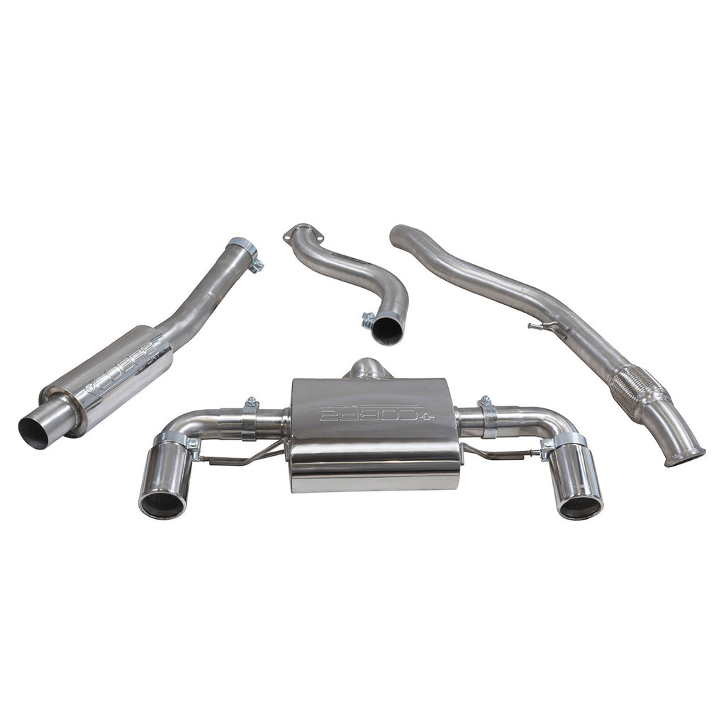 Cobra Sport Scarico sportivo Cat Back per BMW M135i F20 & F21 (12-16)