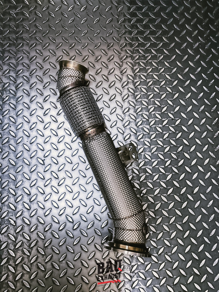 Downpipe BAQ Exhaust BMW M340i / M440i G2x, 540i G30, 740i G11, 840i G15, X3 / X4 / X5 / X6 / X7 3.0 B58 – foto 3
