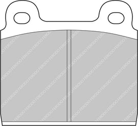 Pastiglie freni racing Ferodo DS3000 anteriori e posteriori Porsche 911 901/930