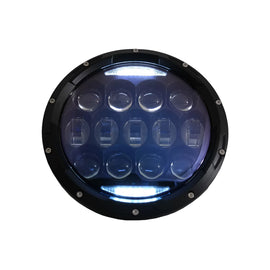 7 pollici CREE LED fari anteriori Amber Halo DRL per Jeep Wrangler TJ & JK (1997-2018)