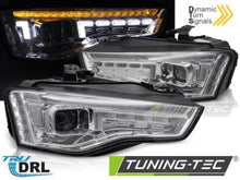 Carica l&#39;immagine nel visualizzatore di Gallery, Fari Anteriori XENON LED CHROME Sequenziali per AUDI A5 11-16