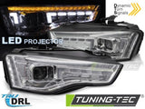 Fari Anteriori LED LED CHROME Sequenziali per AUDI A5 11-16