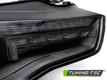 Carica l&#39;immagine nel visualizzatore di Gallery, Fari Anteriori LED LED BLACK Sequenziali per AUDI A5 11-16