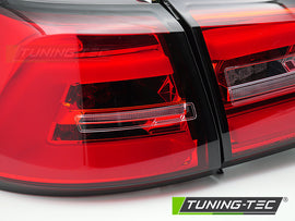Fanali Posteriori Rossi e Bianchi Sequenziali per Volkswagen Golf GTI (Mk7) 2013-2017
