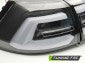 Fanali Posteriori a Led BLACK Sequenziali per VW GOLF MK7 17-19 SW