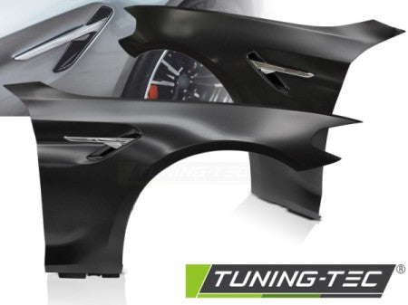 Fianchetti SPORT STYLE con prese d'aria CHROME per BMW Serie 5 G30 G31 17-20