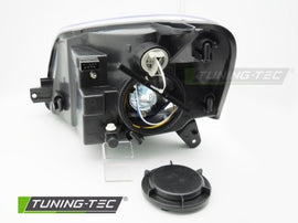 Fari Anteriori CHROME Lato Destro TYC per CITROEN BERLINGO PEUGEOT PARTNER 02-10