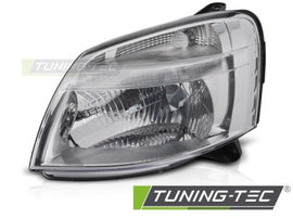 Fari Anteriori CHROME Lato Sinistro TYC per CITROEN BERLINGO PEUGEOT PARTNER 02-10