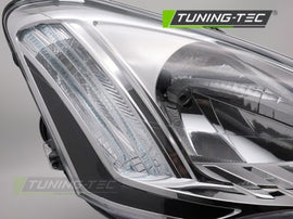 Fari Anteriori CHROME Lato Destro TYC per CITROEN BERLINGO 12-18