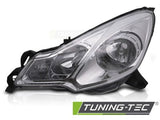 Fari Anteriori CHROME Lato Sinistro TYC per CITROEN C3 09-12