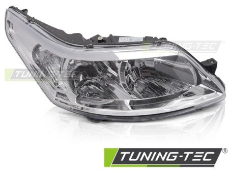 Fari Anteriori CHROME Lato Destro TYC per CITROEN C4 04-08