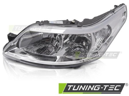Fari Anteriori CHROME Lato Sinistro TYC per CITROEN C4 04-08