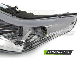Fari Anteriori CHROME Lato Sinistro TYC per CITROEN C4 04-08