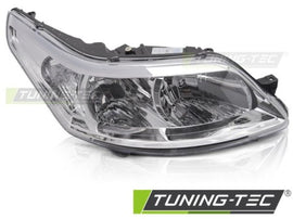 Fari Anteriori CHROME Lato Destro TYC per CITROEN C4 08-10