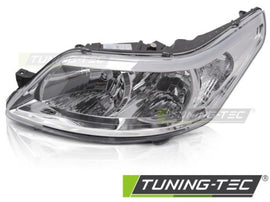 Fari Anteriori CHROME Lato Sinistro TYC per CITROEN C4 08-10