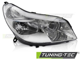 Fari Anteriori CHROME Lato Destro TYC per CITROEN C5 04-08