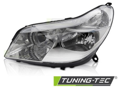 Fari Anteriori CHROME Lato Sinistro TYC per CITROEN C5 04-08