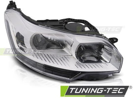 Fari Anteriori CHROME Lato Destro TYC per CITROEN C5 08-10