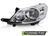 Fari Anteriori CHROME Lato Sinistro TYC per CITROEN JUMPY PEUGEOT EXPERT FIAT SCUDO 07-16