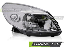Carica l&#39;immagine nel visualizzatore di Gallery, Fari Anteriori CHROME Lato Destro TYC per DACIA SANDERO 08-12