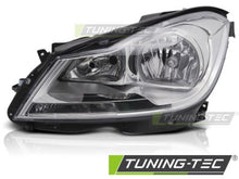 Carica l&#39;immagine nel visualizzatore di Gallery, Fari Anteriori CHROME Lato Sinistro TYC per MERCEDES Classe C W204 11-14
