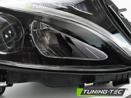 Faro Anteriore LED BLACK Lato Destro TYC per MERCEDES Classe C W205 14-18