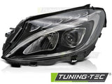 Faro Anteriore LED BLACK Lato Sinistro TYC per MERCEDES Classe C W205 14-18